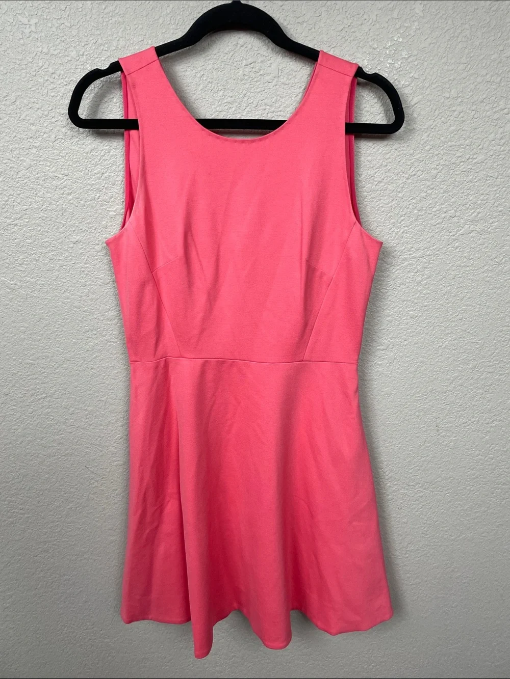 NWT Kate Spade Ponte Bow Dress Coral Pink Watermelon Sz 10